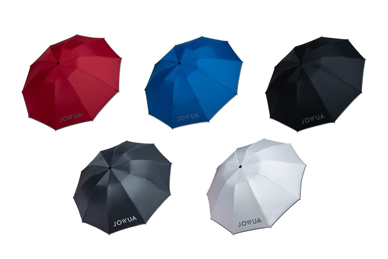 Jowua Anti-rebound Inverted Umbrella Water-repellent Quick Drying Fabric Blue *Water-repellent