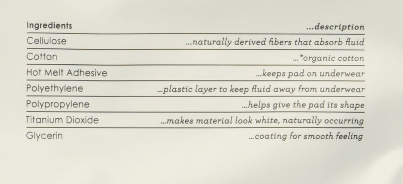 [Australia] - L. Pure Cotton Topsheet Pads for Women, Regular Absorbency, Ultra Thin Pads with Wings, Unscented menstrual pads, 56 Count (Packaging May Vary) 