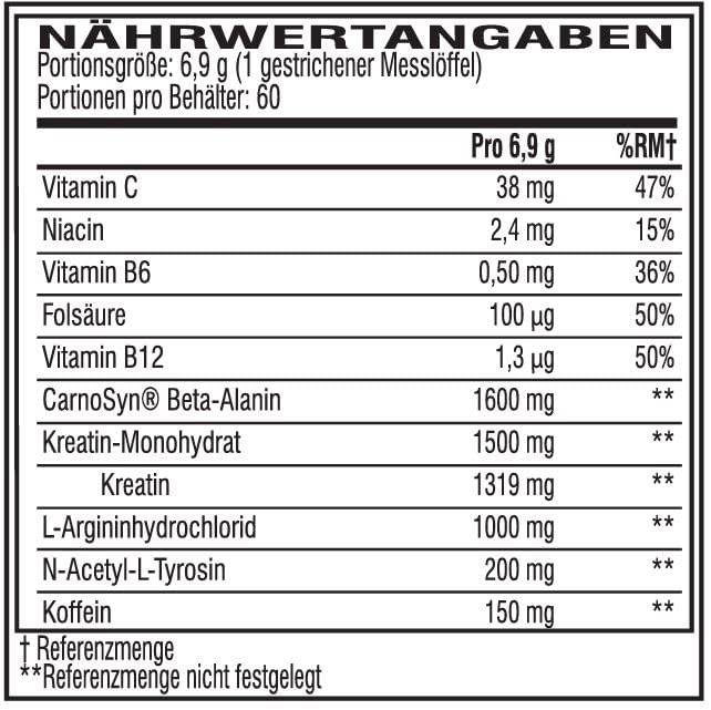 [Australia] - C4 Original Pre Workout Powder, Cosmic Rainbow, 60 Servings | Sugar-free pre-workout energy drink powder with 150mg caffeine, 1500mg creatine monohydrate, 1600mg beta alanine 