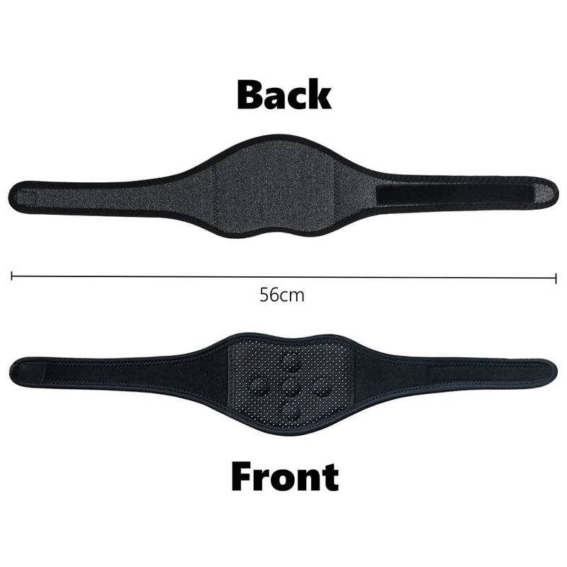 [Australia] - Self Heating Neck Brace for Men Women Magnetic Thermal Neck Wrap for Neck Arthritis Migraine Headaches Shoulders Back Spinal Pain Relief Therapy Adjustable Neck Support Neck Warmer Neck Protector 