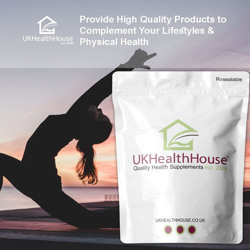 UKHealthHouse Calcium & Vitamin D3 Tablets – High Strength 1000mg Calcium Carbonate with 1200 IU Vitamin D3 | Supports Strong Bones & Teeth | 360 Vegan Tablets 360 count (Pack of 1)