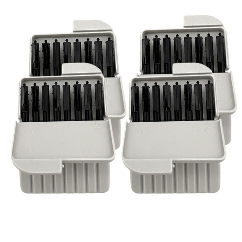 [Australia] - 4x DIREKT CERUSTOP (32 filters - pack of 4) | Hearing aid filter/cerumen filter | for hearing aids | 1.3mm diameter | 8 filters per pack (gray) | Suitable for many Phonak, Widex, Resound hearing aids Pack of 4 (32 filters) 