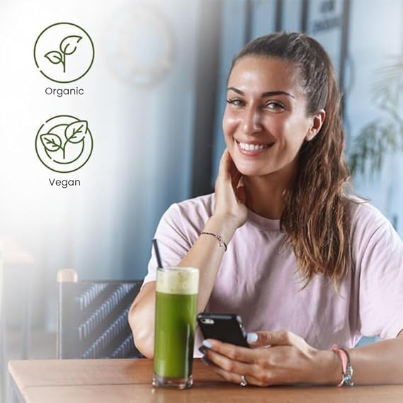 Herbal Magic's Organic Bitter Gourd Powder-Great Green Vegetable-Also Known as Karela, Bitter Melon,Balsam-pear. Free from Fillers & Preservatives- of&G UK Organic Certified 1x200g Pack 200 g (Pack of 1)