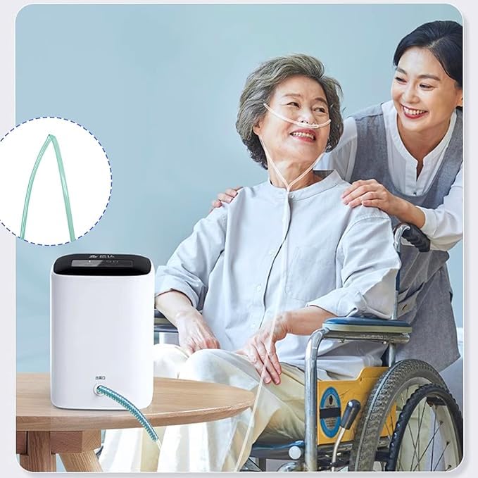 [Australia] - 10 Pack Oxygen Tube Support Crimp Straightener Oxygen Tubing Accessories for Oxygen Hose Keep Oxygen Hose from Kinking Blue 