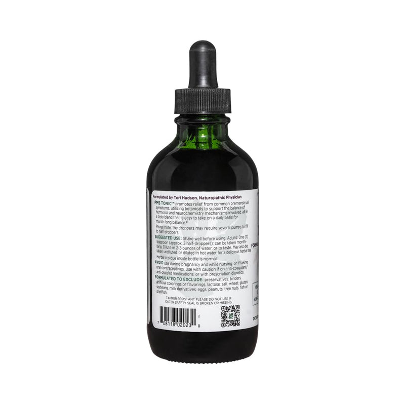 [Australia] - Vitanica PMS Tonic, Premenstrual Support and Relief, Saint Johns Wort, Dong Quai, Chaste Tree Berry, Wild Yam and more, Vegan, 4 Ounce 