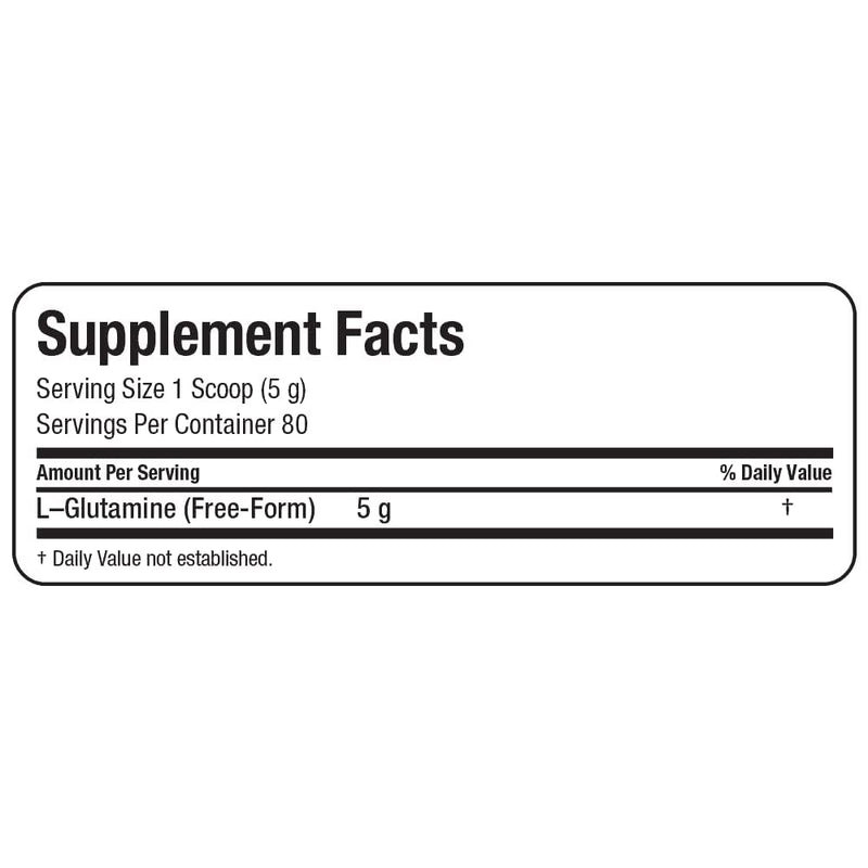 [Australia] - ALLMAX Nutrition L - Glutamine Powder, Muscle Recovery Formula, Gluten Free, Vegan, 400 Grams 400g 