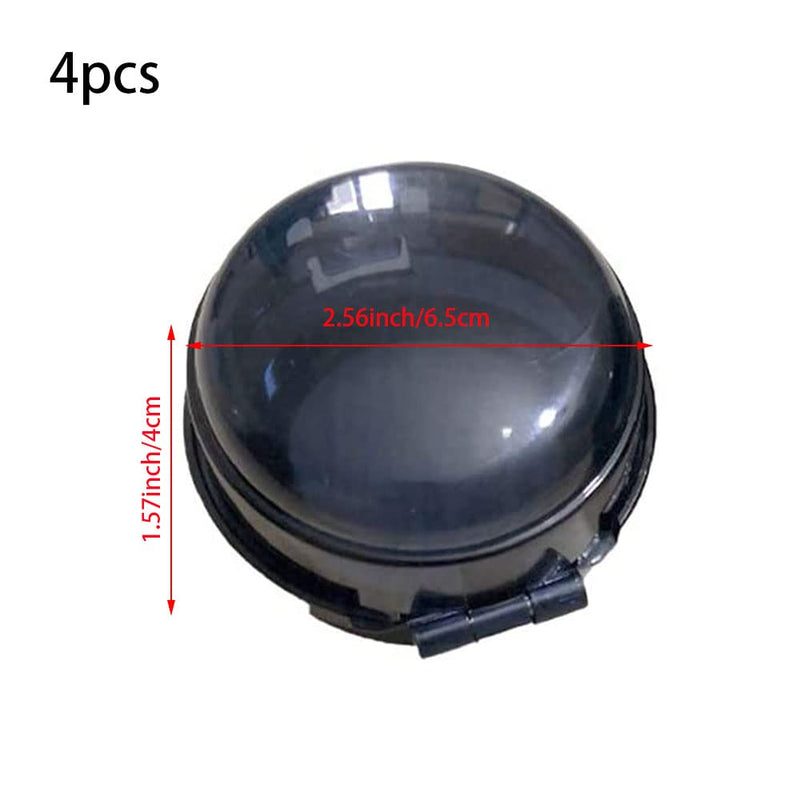 [Australia] - 4 Pcs Stove Knob Covers Oven Knob Covers Child Locks Protective Cove Fire Guard Cooker Switch Baby Safety for Child Kitchen Safety 