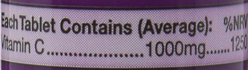 HealthAid Vitamin C Blackcurrant Flavour Vegetarian Effervescent 1000mg 20 Tablets, Pack of 3 20 count (Pack of 3)