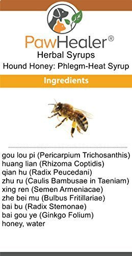 Dog Cough Remedy - Hound Honey: Phlegm Heat - 2PAK - Loud - Honking Cough 5 fl oz ea Bottle… - PawsPlanet Australia