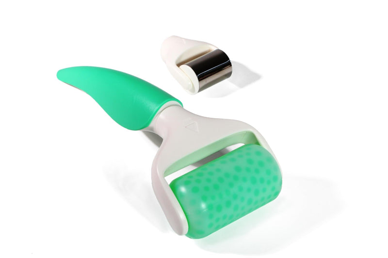[Australia] - Phoenix's Beauty Ice Roller for Face, Eyes & Neck | Cryotherapy | 2-in-1 Facial Roller | Puffiness Reduction & Skin Revitalization | Skin Care Tools Green 