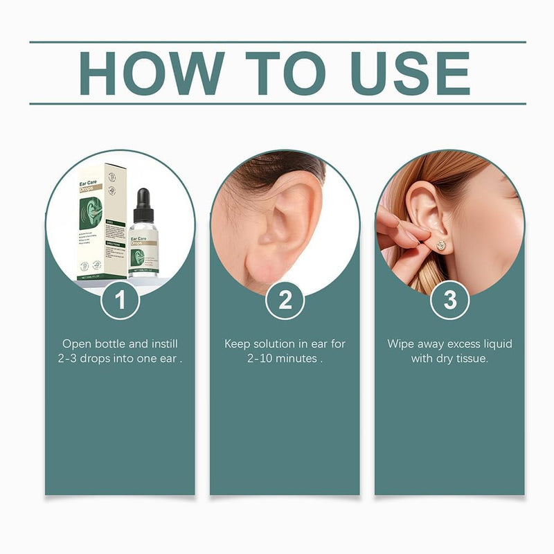 [Australia] - Ear Care Drops - Natural Botanical Extracts ‚Äì Gentle Ear Care Serum for Daily Ear Hygiene, Earwax Softening & Moisturizing (1) 1 