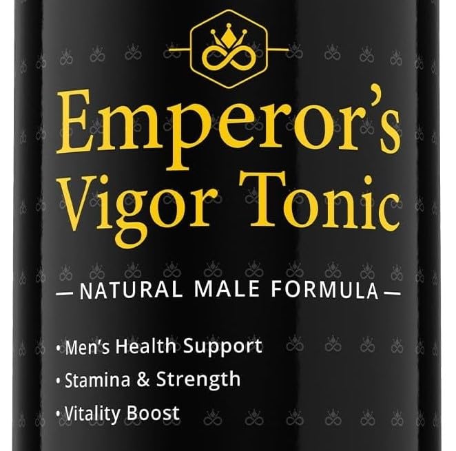 Emperor’s Vigor Tonic Male Enhancement - 60 Capsules - Natural Formula - 1 Month Supply - Supplement Heaven