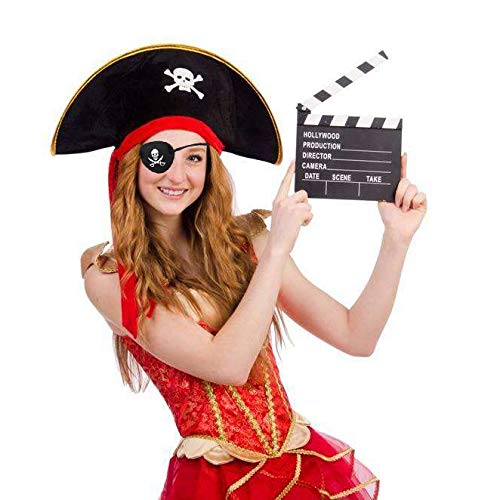 Pirate Eye Patch Skull Crossbone Eye Patch Eye Mask for Halloween Lazy Eye