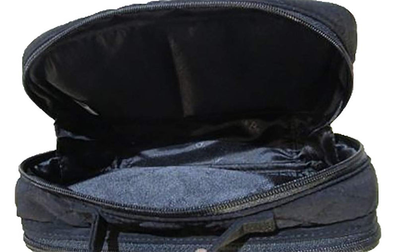 Vera Bradley Medium Iconic Blush & Brush Makeup Case, Classic Black