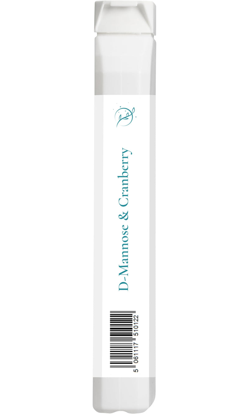 D-Mannose with Cranberry, botanicals & Lactobacillus Acidophilus, Urinary Tract (UTI), Bladder Support & Gut Health Complex - High Strength Vegan, Forever & Always Supplements