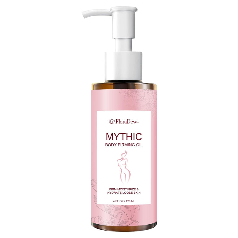 Mythic Body Firming Oil for Women, Unscented Body Oil, 4 FL OZ Moisturizing Skin Care Oil with Vitamin E, Lightweight Fast Absorbing for Dry Skin Daily Use 4 Fl Oz (Pack of 1)
