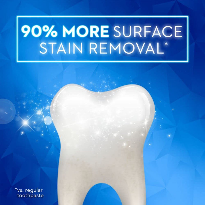 Crest 3D White, Charcoal Whitening Toothpaste, 3.8 Oz (Pack of 3) 3.8 Ounce (Pack of 3)