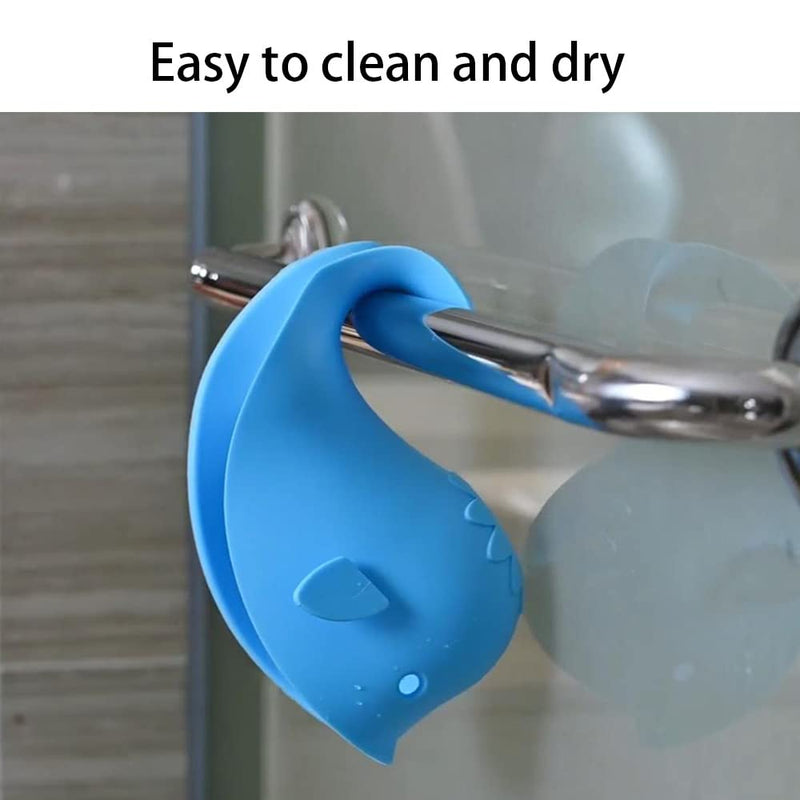[Australia] - Faucet Cover Bathtub Baby Tub - Bath Spout Cover Baby Bathtub, Faucet Cover Baby Bathtub Silicone Whale for Kids, Toddlers, Blue (ALIBEBE) 