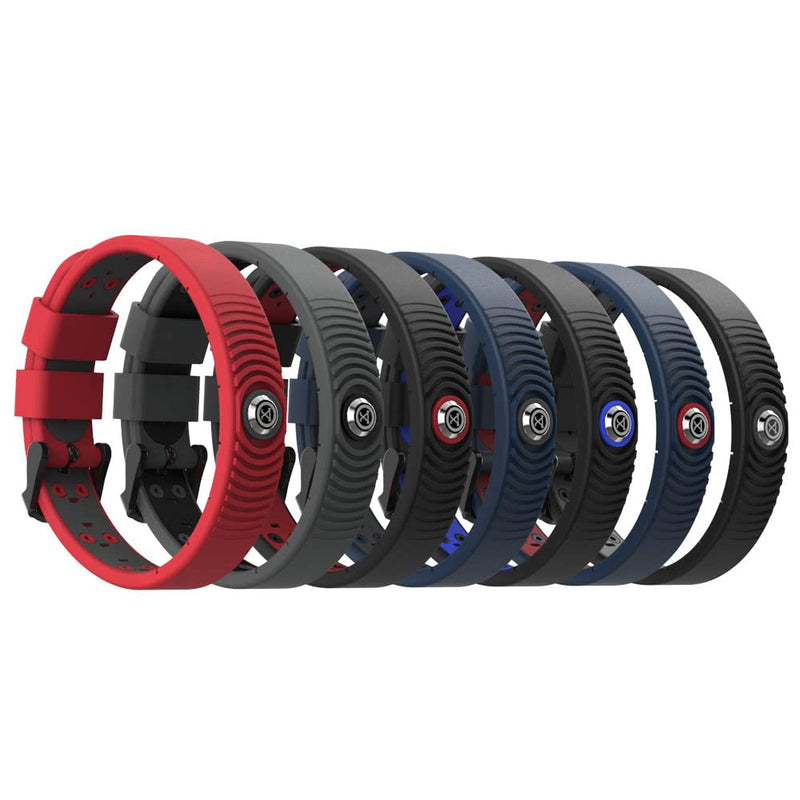 [Australia] - PROEXL¬Æ 18 MAX Sports Magnetic Bracelet - Waterproof - Breathable Strap - Super Strength Gunmetal Gray 