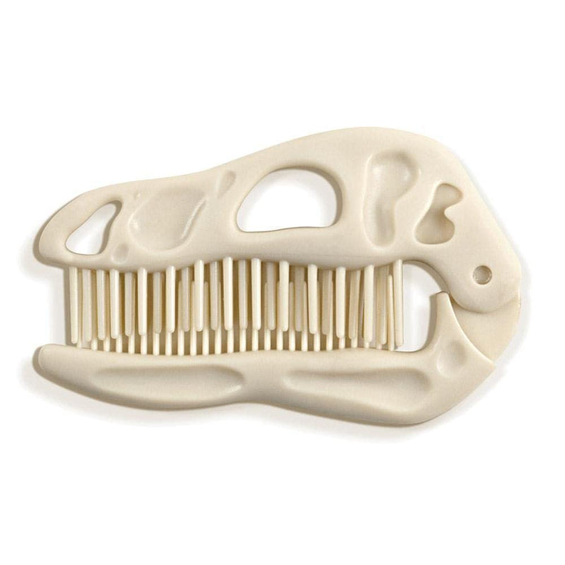 Genuine Fred BONEHEAD Folding Brush and Comb, Fun Dinosaur Design, Hair Care Tool and Detangling Comb, Convenient for Travel and Diaper Bags, Fun Gift or Stocking Stuffer