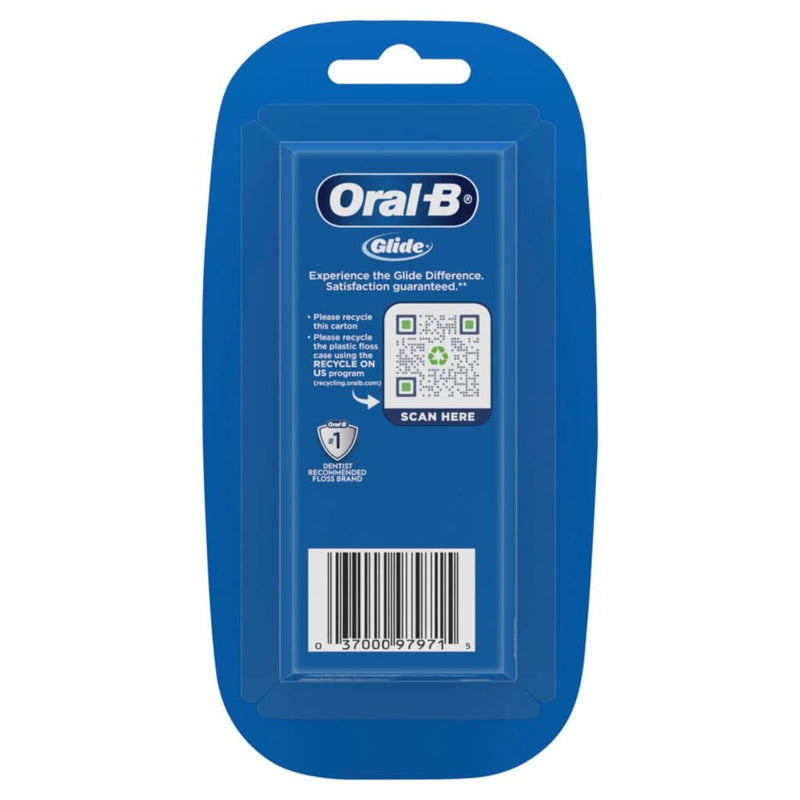 Oral-B Glide Pro-Health Dental Floss, Deep Clean Cool Mint Flavor, 40 M, 3 Count 393.7 Foot (Pack of 1)