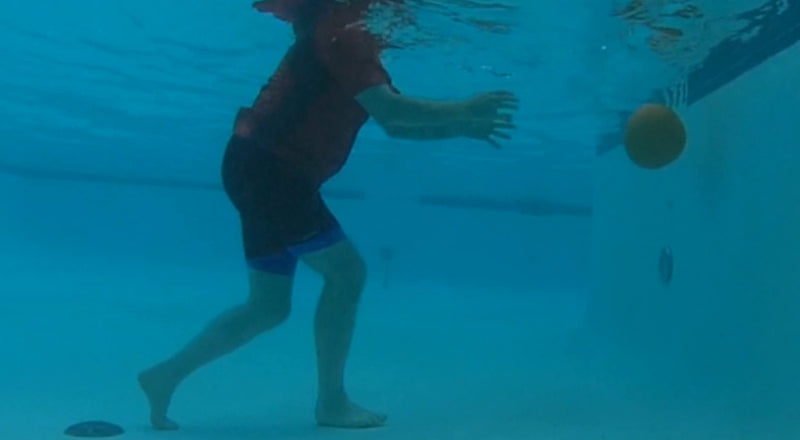 [Australia] - BIO Sports Water Resistance Ball for Low Impact Full Body Pool Workout - Alternative for Foam Dumbbells Green 
