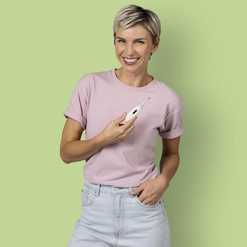 [Australia] - Ecomed by medisana TM-60E digital clinical thermometer, waterproof thermometer with flexible tip, with practical memory function, for babies, children and adults 2nd generation 