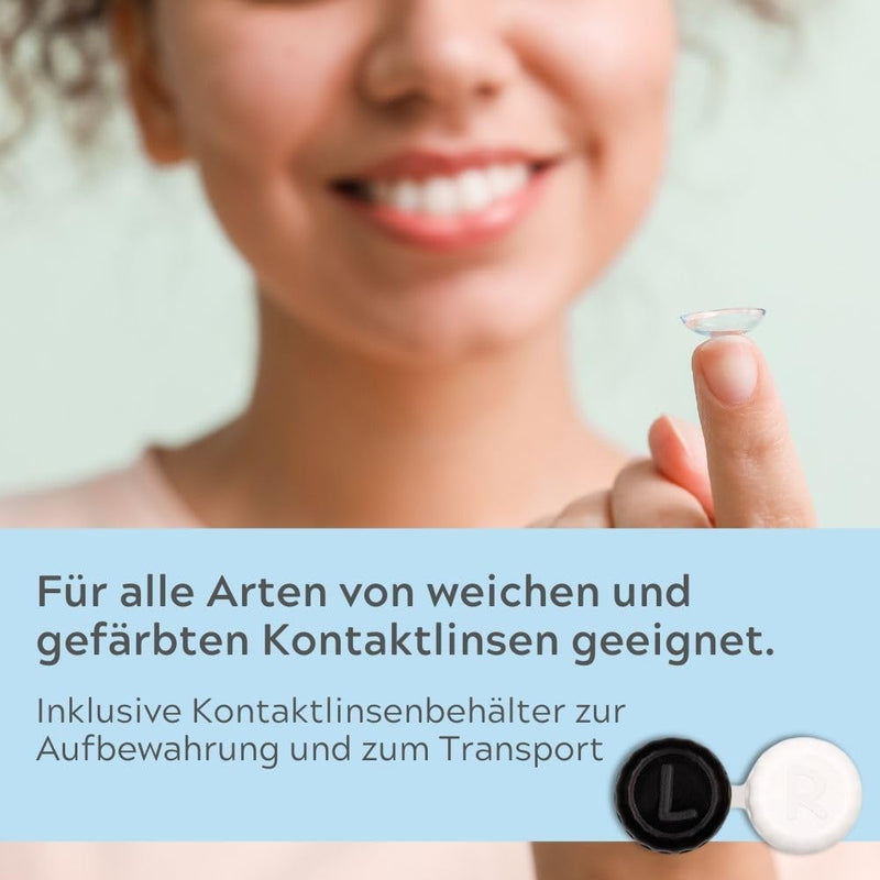 [Australia] - MAGNIVISION All-in-One Solution Premium, 360ml All-in-One solution for soft contact lenses, for cleaning and storing soft contact lenses, borate-free, Made in Europe 