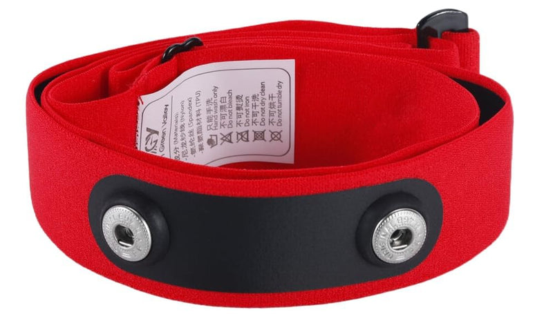 [Australia] - Heart Rate Monitor Chest Strap for myzone Replacement Strap Compatible with MYZONE MZ-3 MZ-1 Strap Medium Red 