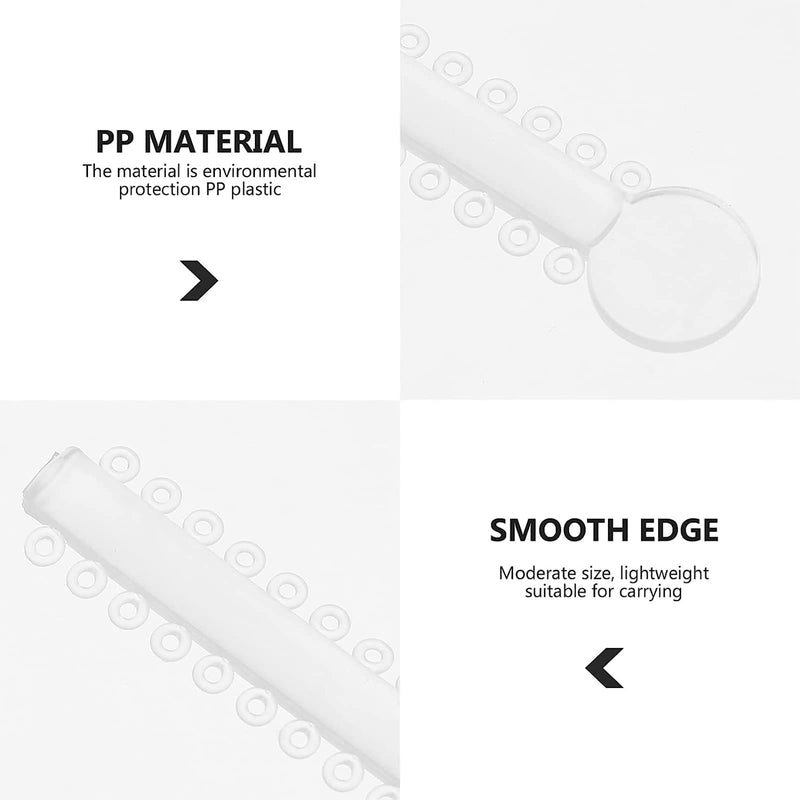 [Australia] - Orthodontic O-rings, orthodontic ligature ties, orthodontic ligature ties, orthodontic ligature ring, orthodontic ligature ties, transparent, 40 pieces 