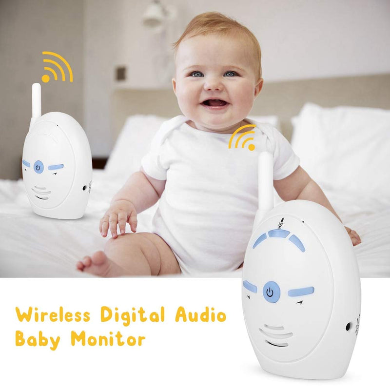 [Australia] - Dioche Audio Baby Monitor, Digital Audio Baby Monitor Nanny Intercom Electronic Alarm Two-Way and Talk Back Intercom (US) 