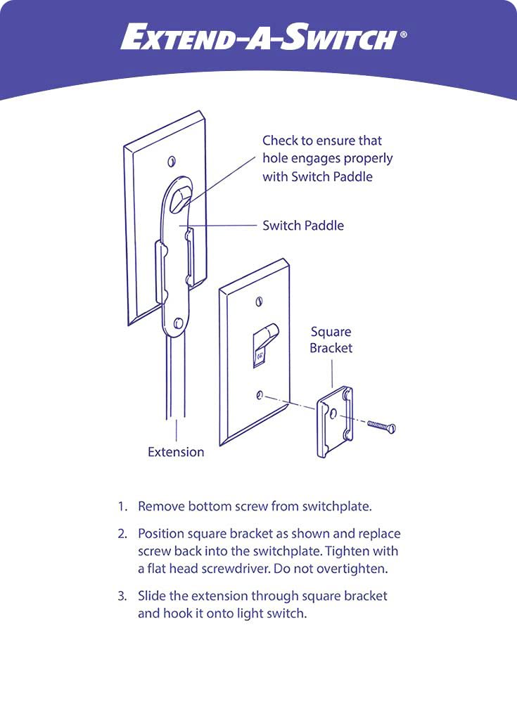[Australia] - Light Switch Extender for Kids - 2 Pack 