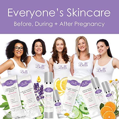 [Australia] - Belli Pregnancy Stretch Mark Belly Oil: 3.8 Ounces of Essential Maternity Skin Care with Vitamin E for Healthy Skin, Scar Protection, and OB-GYN, Dermatologist Recommended 