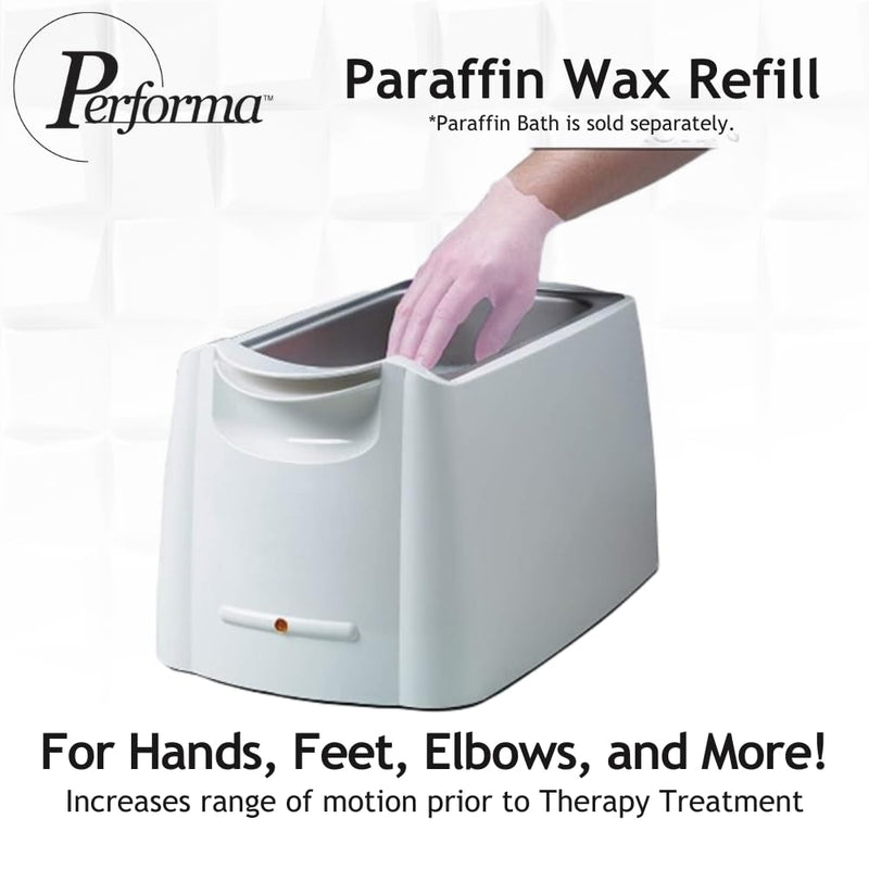 [Australia] - Performa Paraffin Wax Refill, 1 Pound Lavender Scented Beads, Case of 6, Paraffin Bath Wax, Medical Grade Paraffin Wax for Paraffin Bath, Wax Refill for Wax Bath, Good for Hands & Feet Case of 6 Lavender 