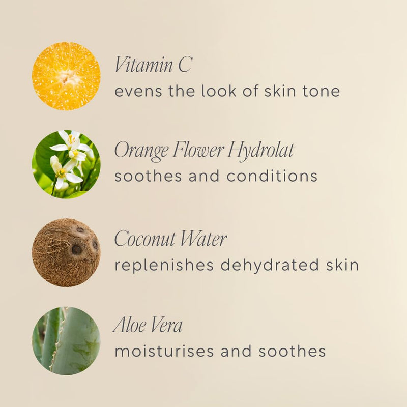 Lucy Bee Hydrating Makeup Primer with Vitamin C, Certified Organic Face Serum for Glowing Skin, Dermatologist Approved for Sensitive Skin, Vitamin E & Rosehip Oil, Vegan & Cruelty-Free 1.01 fl oz.