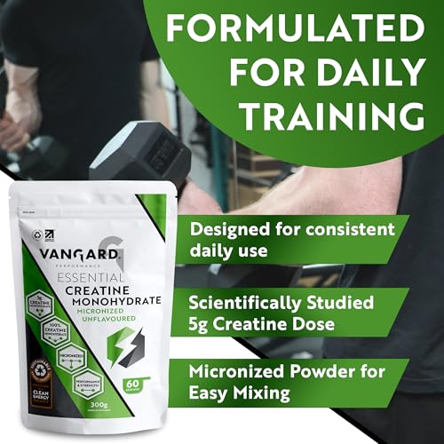 Vangard Creatine & Electrolytes Bundle - Micronised Creatine Monohydrate Powder with Electrolyte Hydration Drink for Strength, Performance, Recovery & Daily Hydration
