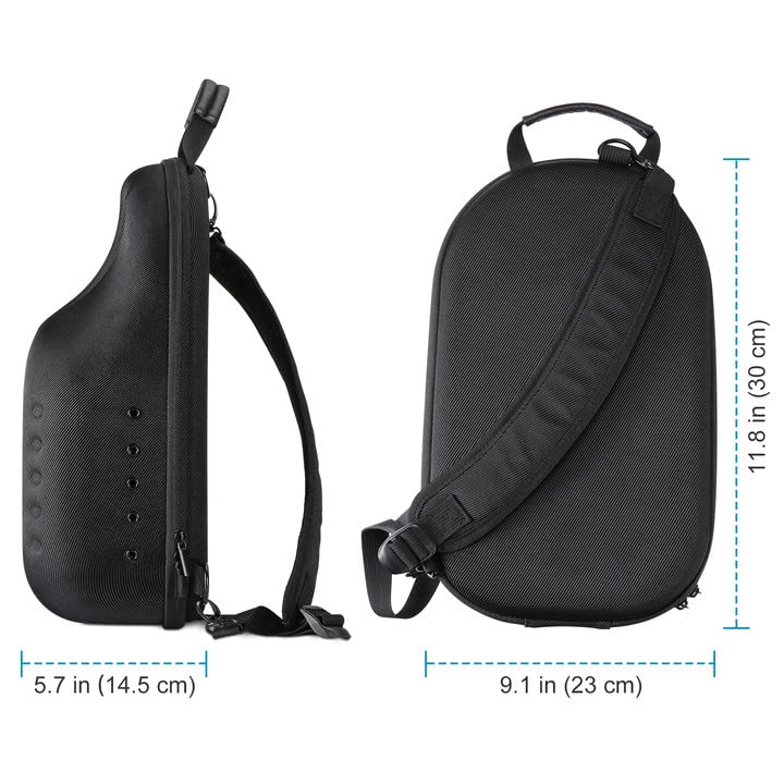 ProCase Travel Toiletry Pouch Bundle with Hat Organizer Travel Case