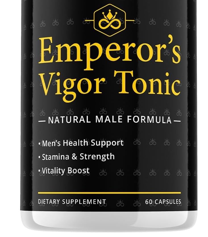 Emperor’s Vigor Tonic Male Enhancement - 60 Capsules - Natural Formula - Fitness Hero Supplements