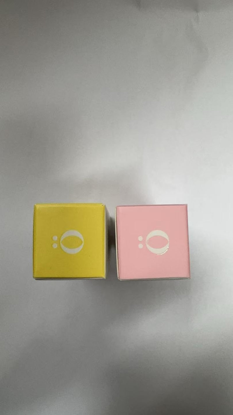 Charm Kiss 2 PCS Big Brush Head Crystal Jelly Moisturizing Lip Oil, Honey&Peach Vitamin E Lip Tint Lip Plumper Lip Care Serum, Long Lasting Nourishing Non-sticky Fresh Texture Lip Care