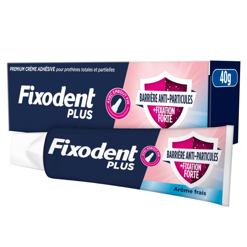 [Australia] - Fixodent Plus the best antibacterial technology adhesive cream for dentures, 40 g Fixodent Plus 40 g 