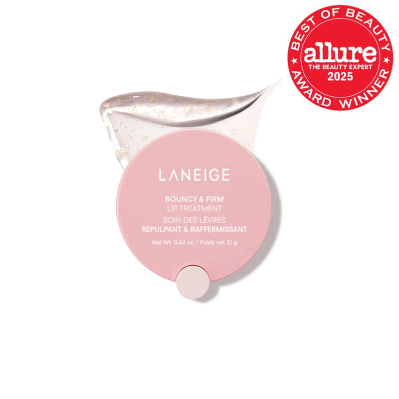 [Australia] - LANEIGE Bouncy & Firm Lip Treatment: Plumping & Firming Lip Care with Peony & Collagen Complex, Ceramide Capsules, & 5D Hyaluronic Acid for Hydration 