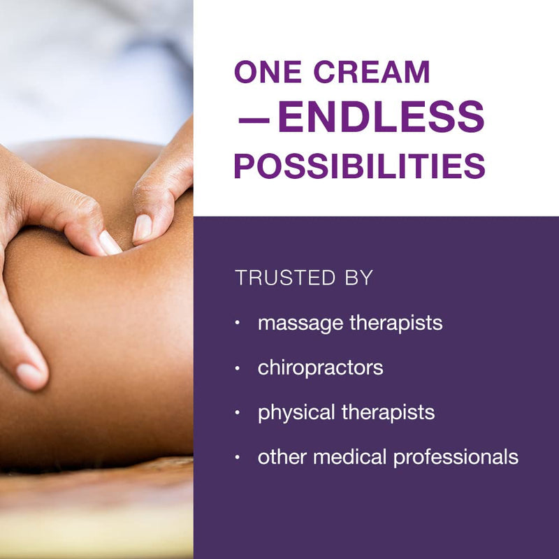 [Australia] - Free-Up-Professional Massage Cream, Fragrance-Free, Great Glide, Lubricity, Tissue Perception, Perfect for Physical Therapy, Massage Versatile, Non-Greasy, 8 Oz Tube, Made in USA 
