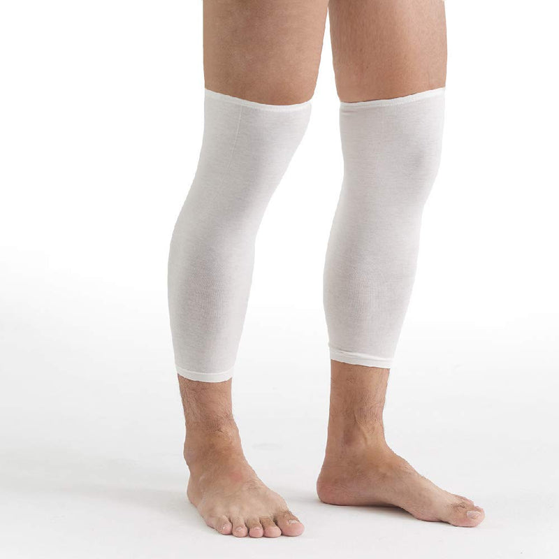 EDENSWEAR Zinc-Infused Knee Wrap for Adults with Sensitive skin (Large) L
