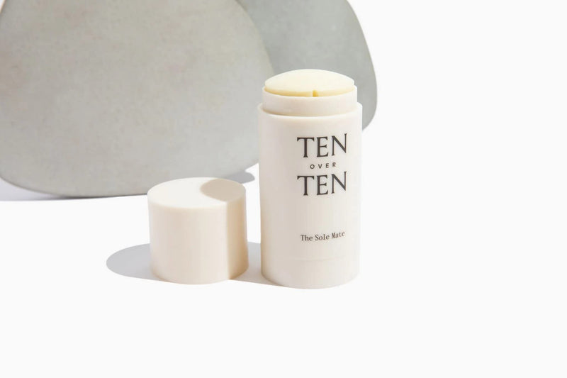 [Australia] - Tenoverten - The Sole Mate Foot Balm | Clean, Natural, Non-Toxic Hand, Foot + Nail Care (1.7 oz | 50 ml) 1.7 Ounce (Pack of 1) Multicoloured 