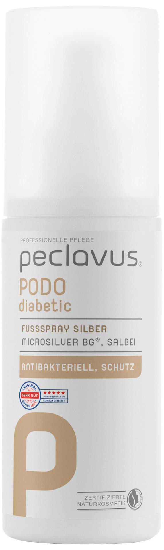 [Australia] - Peclavus PODOdiabetic foot spray silver 150 ml 