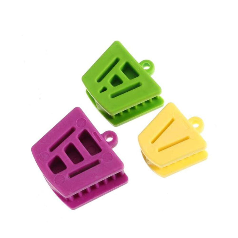 Angzhili Dental Mouth Prop Plastic Dental Bite Block Orthodontic Bite Blocks Dentistry Accessories (3 Pcs/Set)