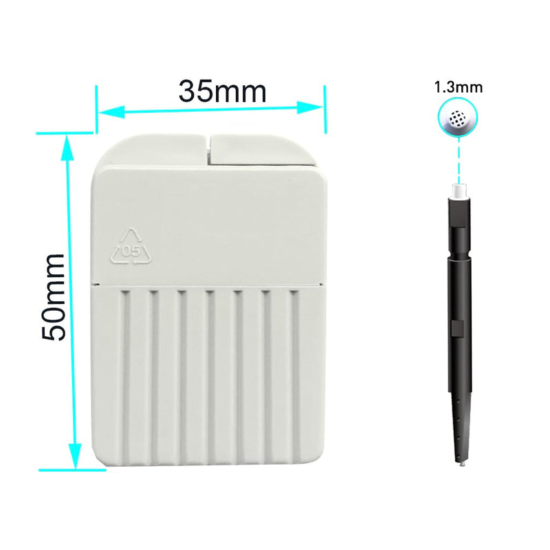 [Australia] - 4x DIREKT CERUSTOP (32 filters - pack of 4) | Hearing aid filter/cerumen filter | for hearing aids | 1.3mm diameter | 8 filters per pack (gray) | Suitable for many Phonak, Widex, Resound hearing aids Pack of 4 (32 filters) 