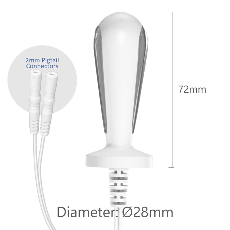 [Australia] - iStim PR-02 probe for kegel exercise, pelvic floor electrical muscle stimulation, incontinence - compatible with incontinence EMS machine Vaginal 