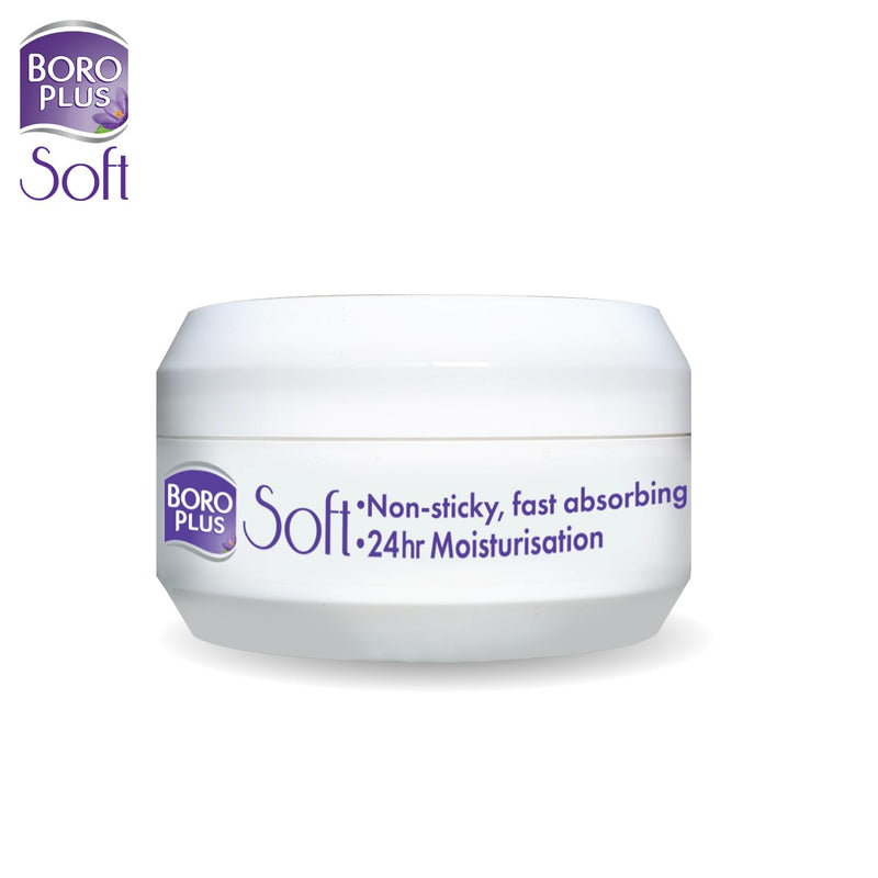 BOROPLUS Light Moisturizing Cream with Vitamin E | Lightweight Moisturizer for Face, Hands & Body | Soothes, Nourishes & Softens Dry Skin | Gives 24-Hour Moisturization | 3.38 Fl Oz (100ml)