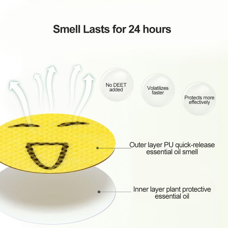 [Australia] - Mosquito protection stickers, 102 pieces anti-mosquito patches, mosquito patches, anti-mosquito stickers, mosquito patches for children, mosquito stickers, mosquito patches, anti-mosquito stickers, adults and children 